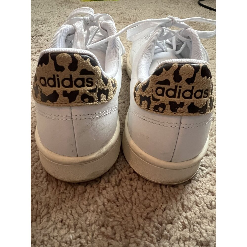 Adidas Women's Advantage Lace Up Sneakers, Tennis Shoes Casual - White.  Size 10 - Picture 4 of 11